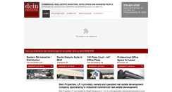 Desktop Screenshot of deinproperties.com